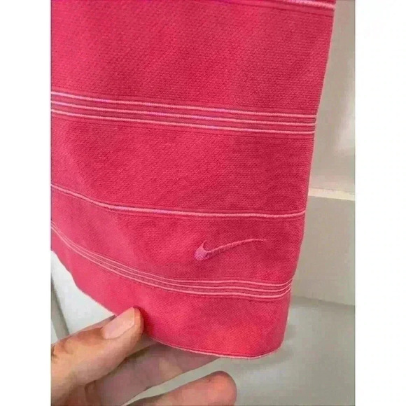 Nike Golf Dri-Fit Pink Women's Sleeveless Polo Size Medium - Picture 7 of 12